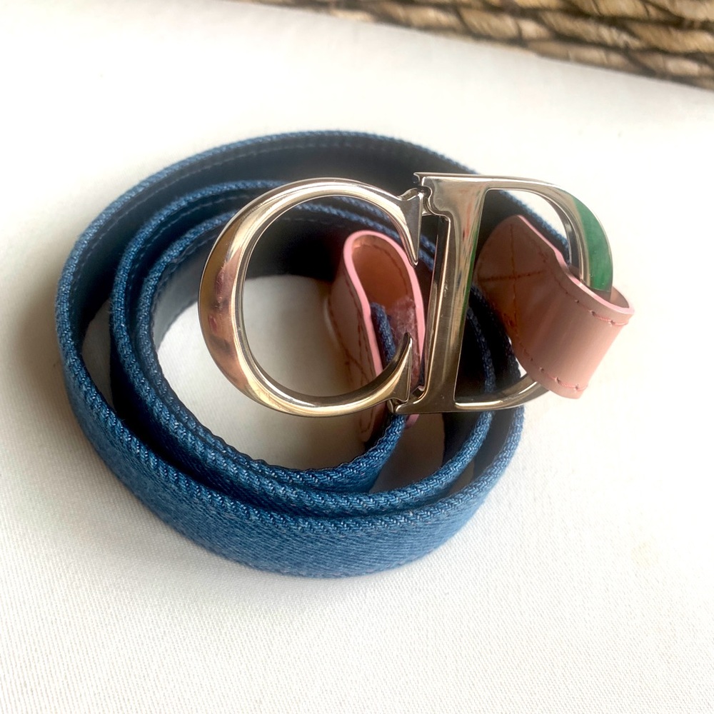 Dior Saddle Belt